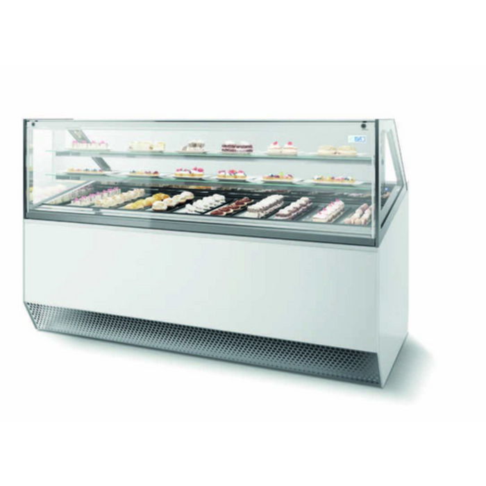 ISA IC86CZ19603 Millennium 220 ST 84.88" Refrigerated Pastry Case