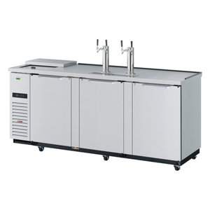 Turbo Air TCB-4SDD-N 90-3/8" Super Deluxe Draft Beer Cooler