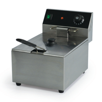Global Solutions GS1610 Electric Countertop Fryer with 10 lb Capacity