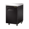 True TBB-1-HC 24-Inch Back Bar Cooler With Solid Door And Rolling Casters