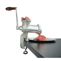 Manufacturer 10HC Manual Meat Grinder Clamp Style Cast Iron