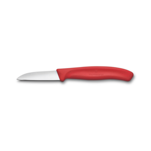 Victorinox 6.7301.C1 2-1/2" Spear Point Straight Paring Knife, Red