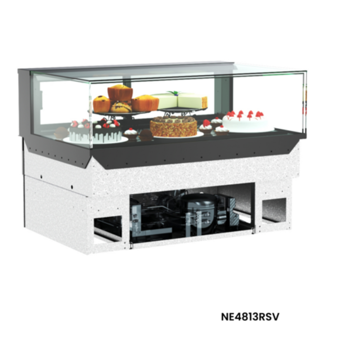 Structural Concepts NE3613RSV 35-3/4"W Reveal Refrigerated Slide In Counter Case