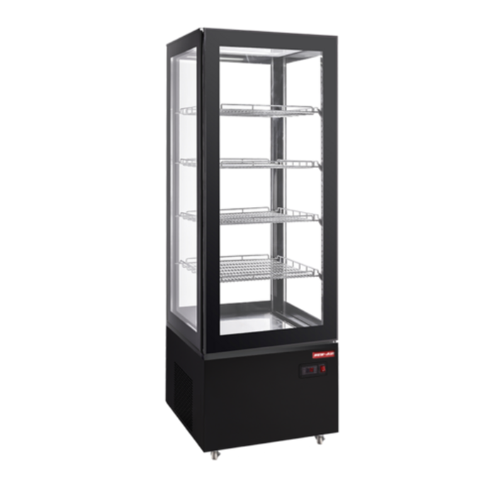 New Air NUDC-21-S Refrigerated Display Case, 8.83 Cu. Ft.