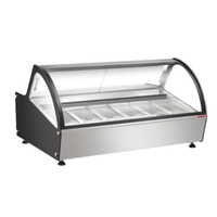 New Air NCGD-46-S 46" Countertop Gelato Freezer