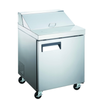 Grista GRSL-1D 27.5" One-Door Refrigerated Sandwich Prep Table For Fresh Ingredients