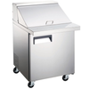 Grista Grslm-1D 27.5"W Mega Top Sandwich Salad Prep Table For Efficient Food Preparation
