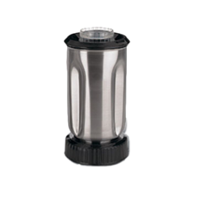 Waring CAC37 32 oz. Stainless Steel Blender Container with Lid