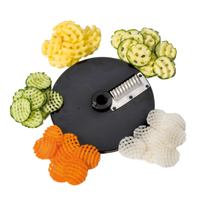 Brunner Anliker 232.02293 5/16" (8mm) Waffle Gaufrette Slicing Disc for XL STAR