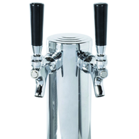 Omcan 44224 Two-Faucet Stainless Steel Draft Beer Dispensing Tower