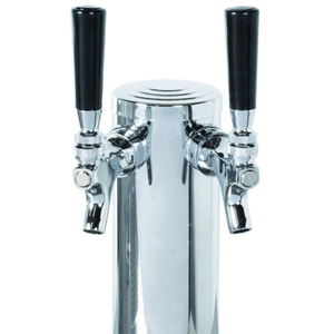 Omcan 44224 Two-Faucet Stainless Steel Draft Beer Dispensing Tower