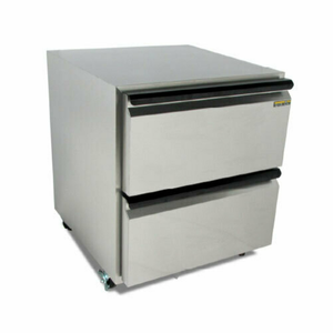 Silver King SKR27A-EDUS1 27" Undercounter Two-Drawer Reach-In Refrigerator