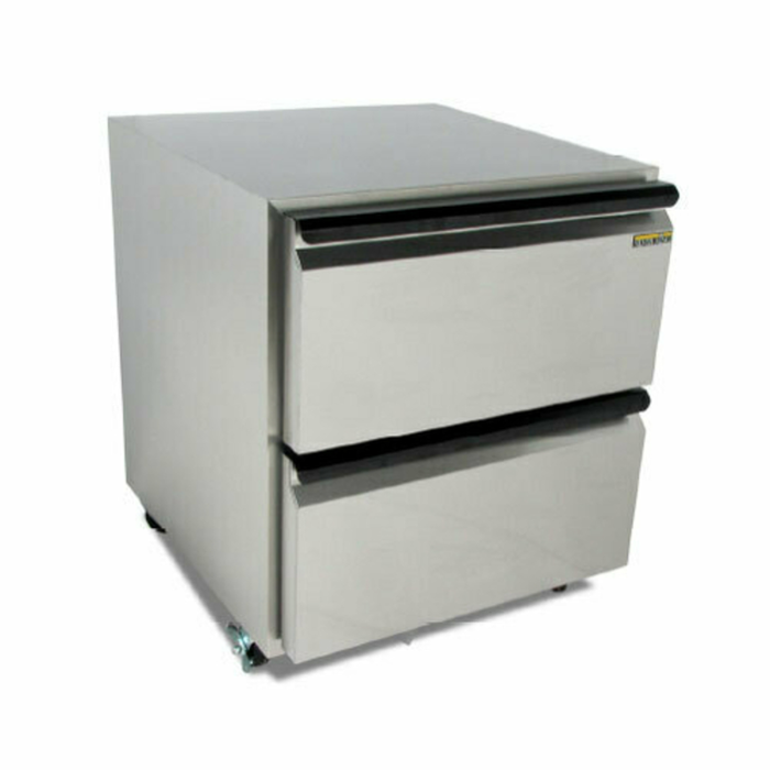 Silver King SKR27A-EDUS1 27" Undercounter Two-Drawer Reach-In Refrigerator