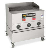 Cookshack CB036 38.5"W Wood Burning Pellet Charbroiler 60 lbs Hopper