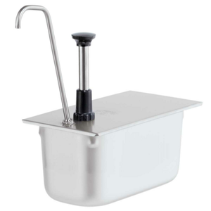 Server 83441 CP-1/3 Tall 6.1 qt. Condiment Syrup Pump