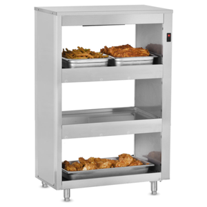 FWE HHS-IR-3-1220-3 24.75"W Infrared Heated Holding Shelf (3) Pan