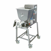 Omcan MINI-32 Meat Mixer Grinder for commercial meat mixer grinder applications with a high-capacity auto-feed system.