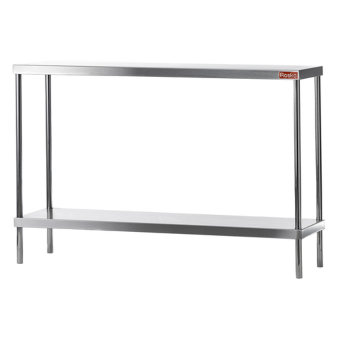 Rosko RO-OSD-3612 36"W x 12"D Table-Mounted Double Overshelf
