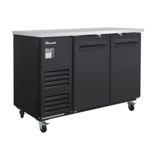 Blueair BLBB59-2B-HC 58.75-Inch Refrigerated Back Bar Cooler