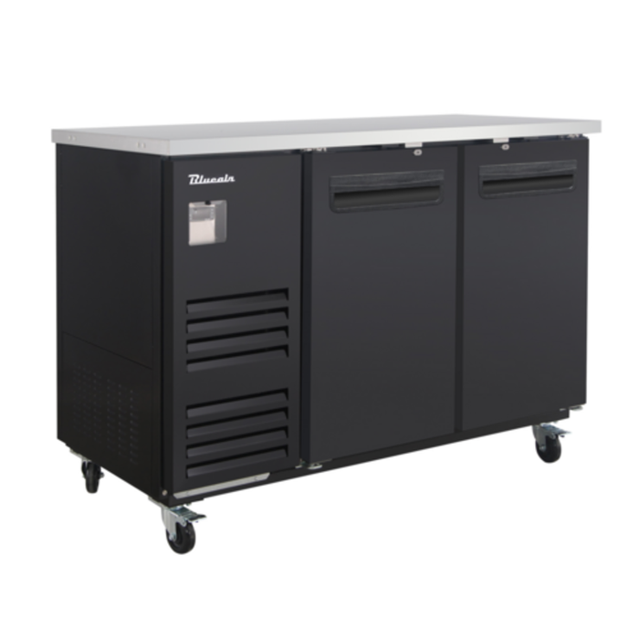 Blueair BLBB59-2B-HC 58.75-Inch Refrigerated Back Bar Cooler