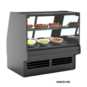 Structural Concepts GMDSV6R 75-3/8"W Fusion Refrigerated Deli Service Case