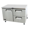 EFI FUDW2-48VC 48.2" Undercounter Freezer featuring door and drawers for commercial undercounter freezer efficiency.