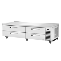 True TRCB-82-HC~SPEC3 82.38-Inch Refrigerated Chef Base Equipment Stand