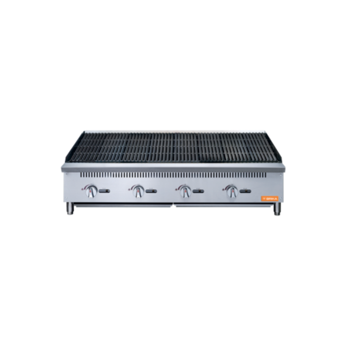 BRIKA BRB-48 48"W Countertop Gas Radiant Charbroiler