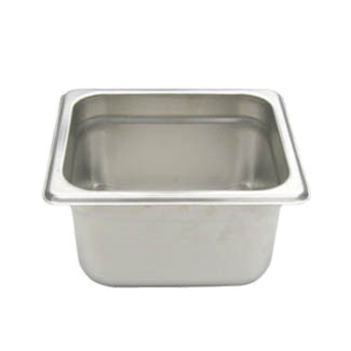 Nestwell 200S4 6-7/8" x 6-5/16" 1/6-Size 4" Deep Steam Pan