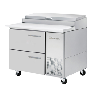 Bluenix BAPP44-D2-HC 44-3/8" Refrigerated Pizza Prep Table