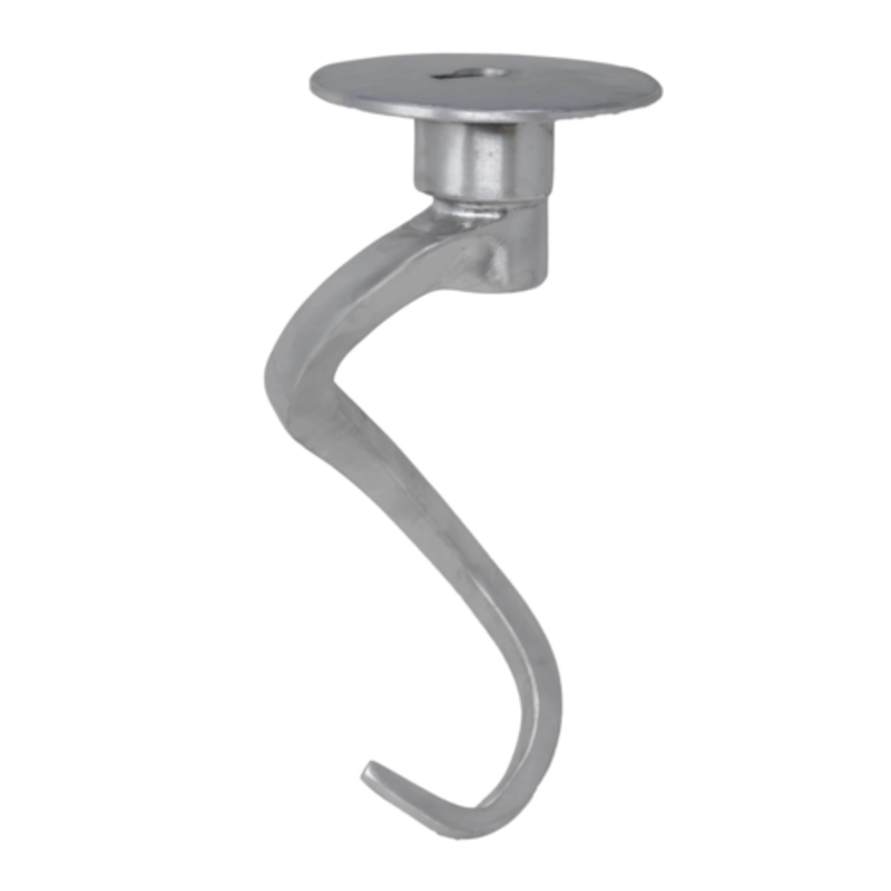 Hobart 30 Qt Dough Hook Attachment designed for efficient dough kneading in commercial kitchens