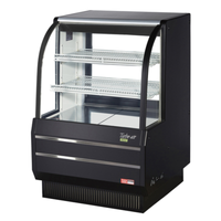 Turbo Air TCGB-36DR-W(B) 36-1/2"W Non-Refrigerated Bakery Display Case