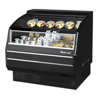 Turbo Air TOM-40LB-SP-N 39-1/8"W Low Profile Open Display Merchandiser