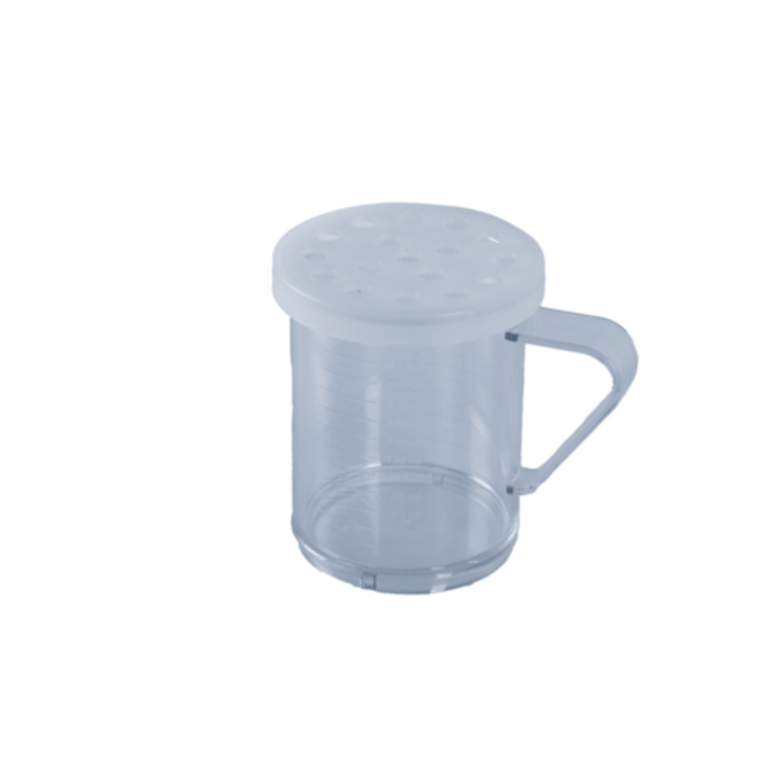 Omcan 81165 Shaker Dredge, 10 oz. Capacity with Coarse Holes