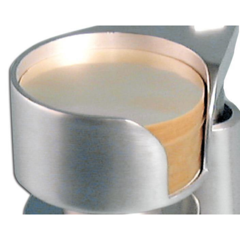 Omcan 11429 Papier de cellophane pour 11428 Machine à galettes Elite Top-Down Press dans un anneau de presse à patty pour des galettes hachées propres et uniformes