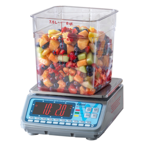 Edlund BRV-HP30 30 lb High Profile Digital Portion Scale