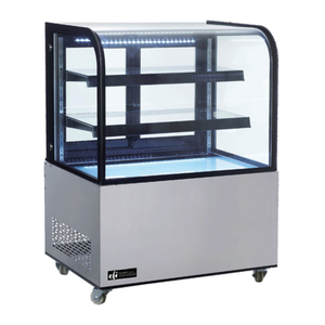 EFI Sales CGCM-3648 36" Curved Glass Refrigerated Display Case