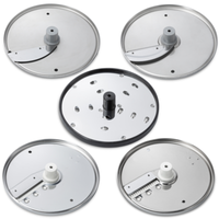 Eurodib 653868 Dito Sama Food Processor Disc Plate Set Featuring Various Discs For Enhanced Culinary Versatility