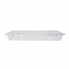 Clear Polycarbonate Food Pan 1/6 Size 6-Inch Deep For Foodservice Organization And Prep