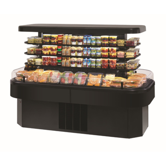 Federal EIMSS84SC-3 84.5"W Self-Serve Refrigerated Island Display Merchandiser