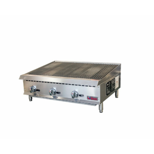 IKON IRB-36 36" W Gas Countertop Radiant Charbroiler