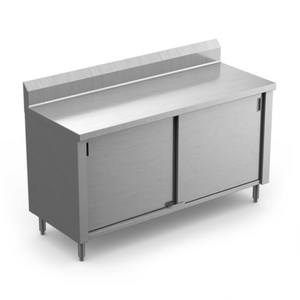 Winholt STCT-BBD2496 96"L x 24"W Enclosed Base Work Table
