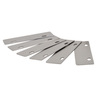 Omcan 14264 6-Pack Grill Scraper Replacement Blades for Griddles