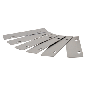 Omcan 14264 6-Pack Grill Scraper Replacement Blades for Griddles
