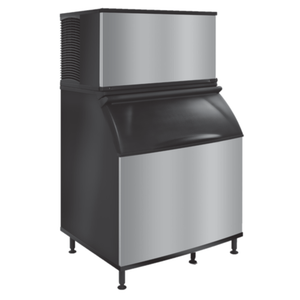 Koolaire KYT1700A 48" Air-Cooled Half-Kube Ice Machine 1490 lb