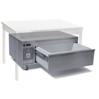 Adande VCS1/CT 43.3" Side Engine Single Drawer Refrigerated Freezer Base