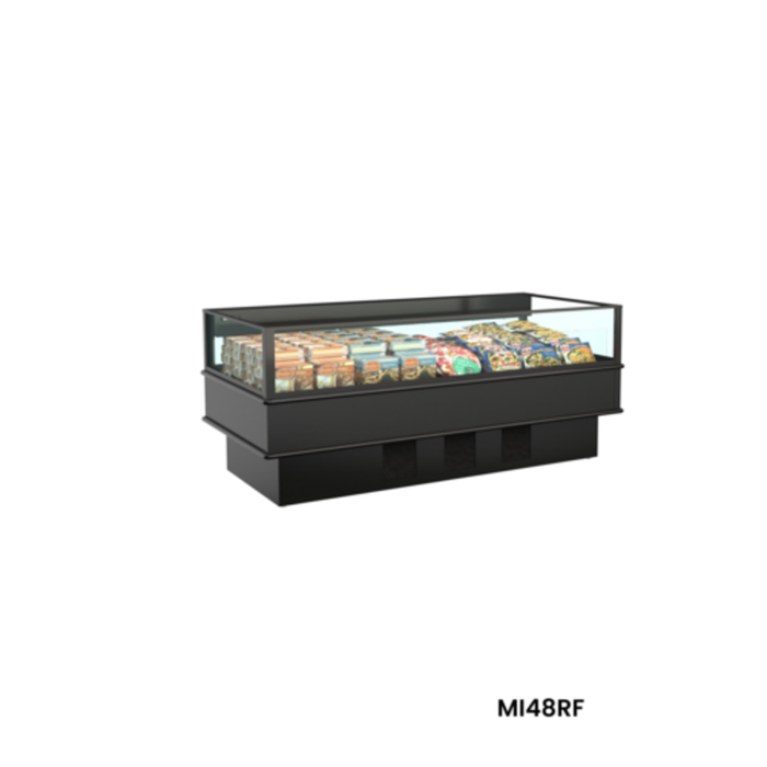 Structural Concepts MI48RF 97.75"W Open Refrigerated Island Merchandiser
