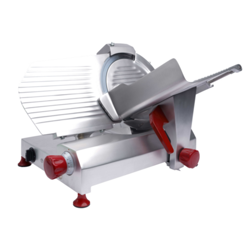 Trento 13629 12" Blade Medium Duty Belt-Driven Food Slicer For Clean, Consistent Slices In Deli And Cafe Settings.