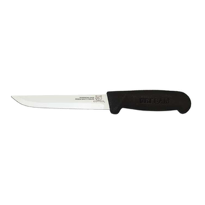 Couteau à désosser professionnel Omcan de 6 pouces à lame droite et manche noir
