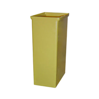 Winholt 148BIN-YW 50lb Flour 75lb Sugar Seamless Polyethylene Ingredient Bin